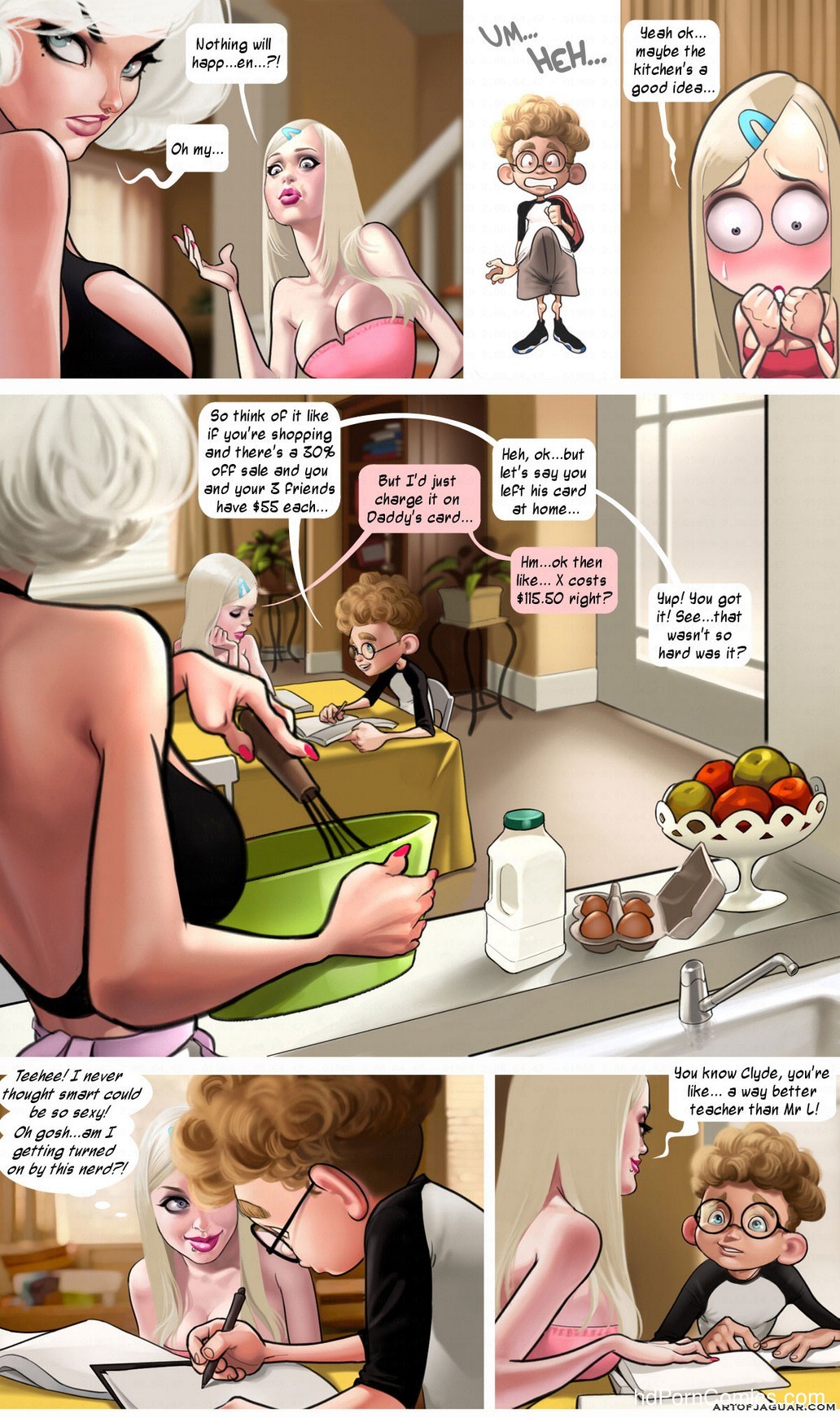 Bangin Buddies 2 - Bethany and Mrs Harmon5 free sex comic